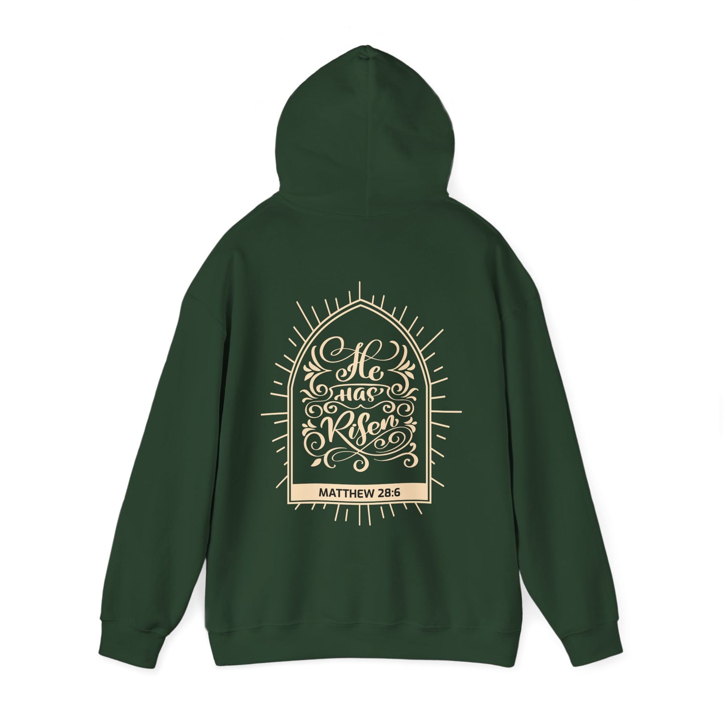 He Is Risen Hoodie – Easter Christian Sweatshirt