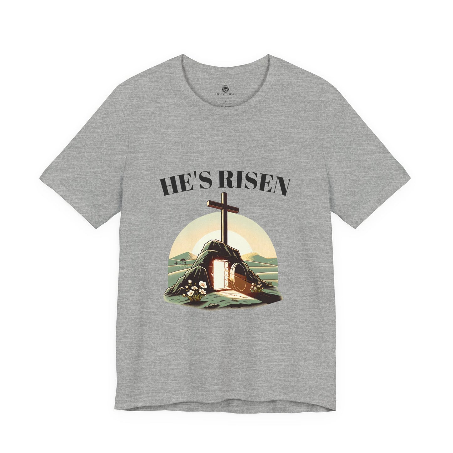 He Is Risen Unisex T-Shirt – Easter Faith Tee