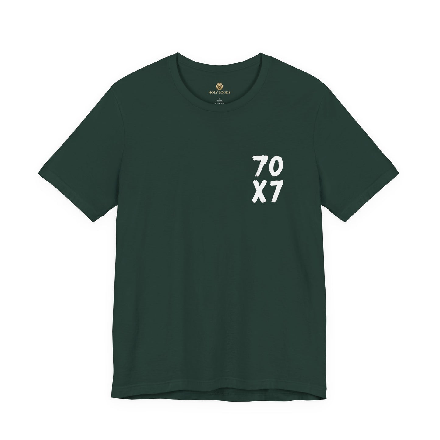 70x7 Forgiveness Tee | Matthew 18:22 Shirt