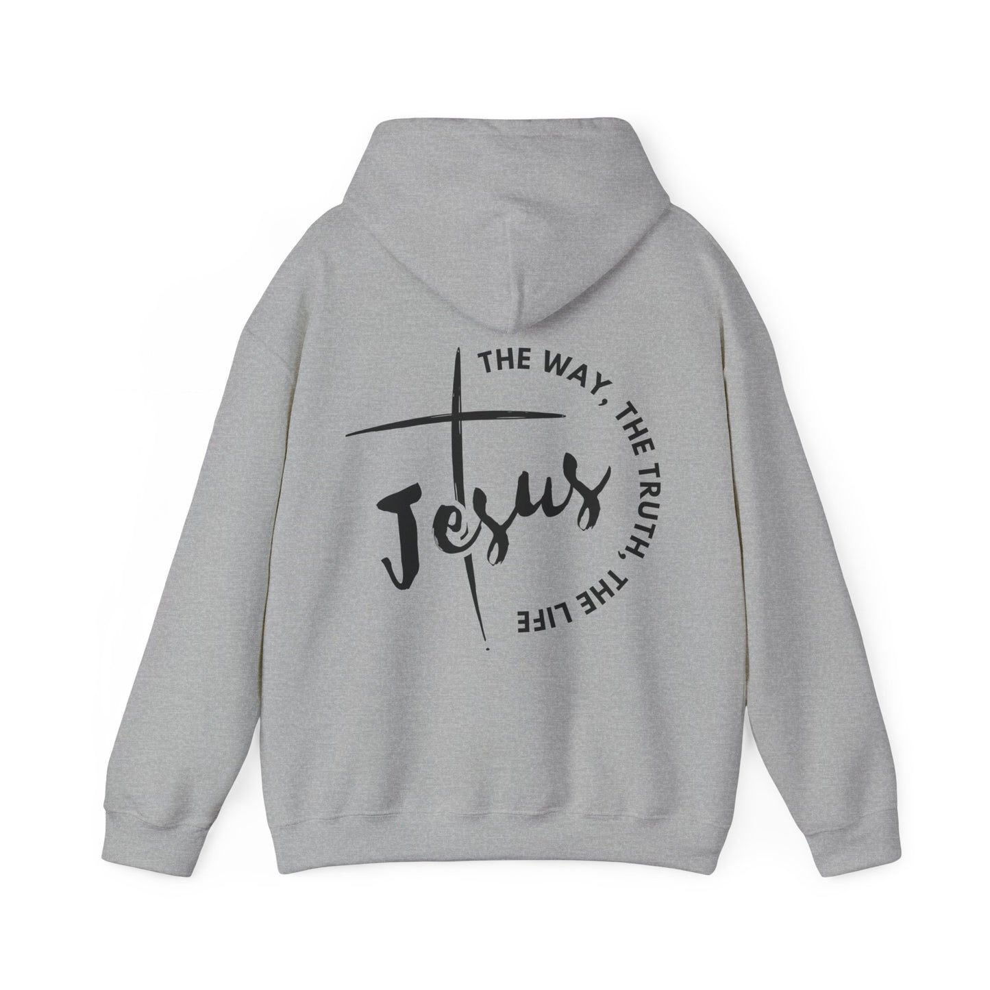 The Way Truth Life Jesus Hoodie | John 14:6 Design
