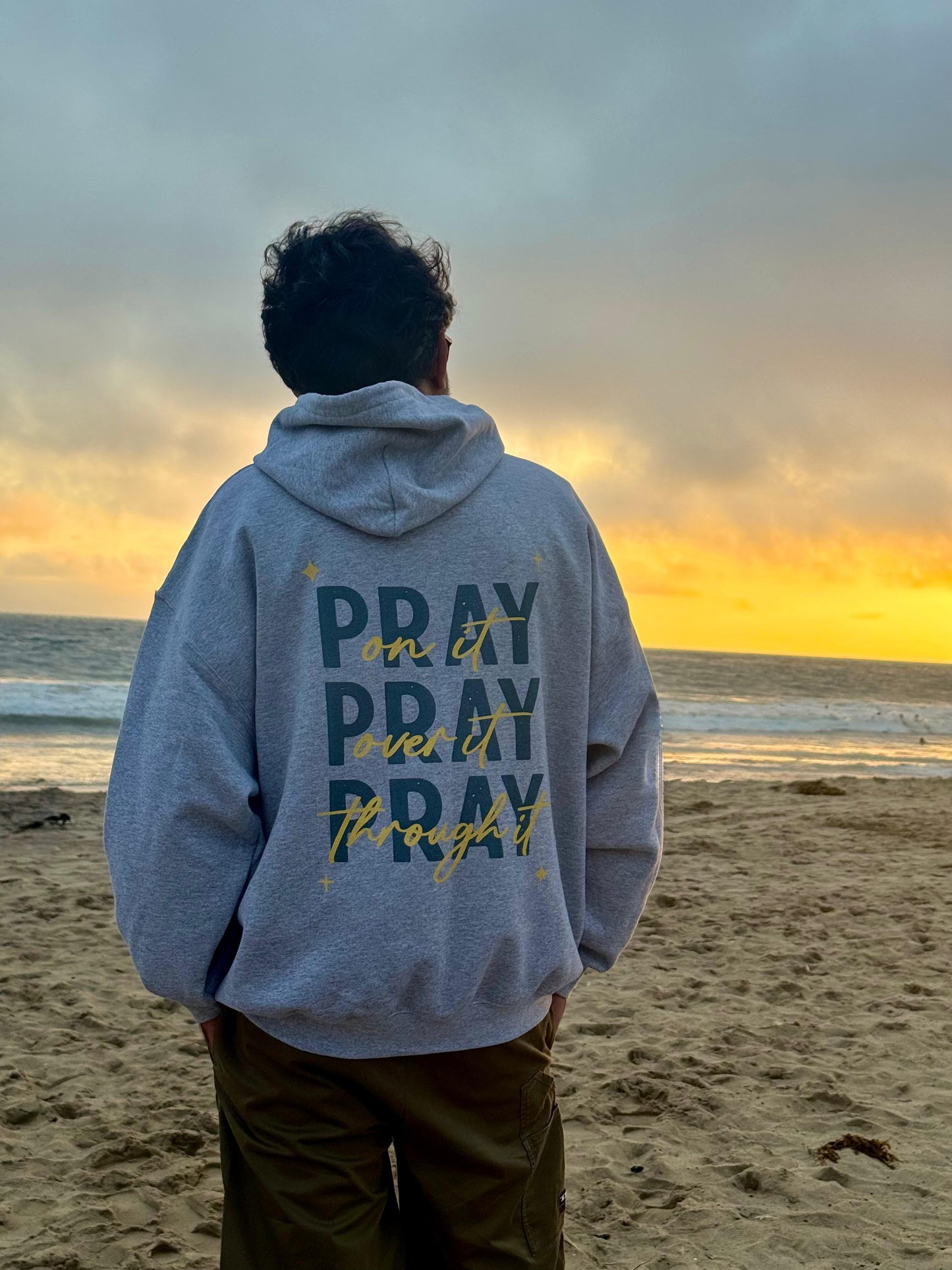 Pray On It Faith Hoodie | Christian Prayer Hoodie