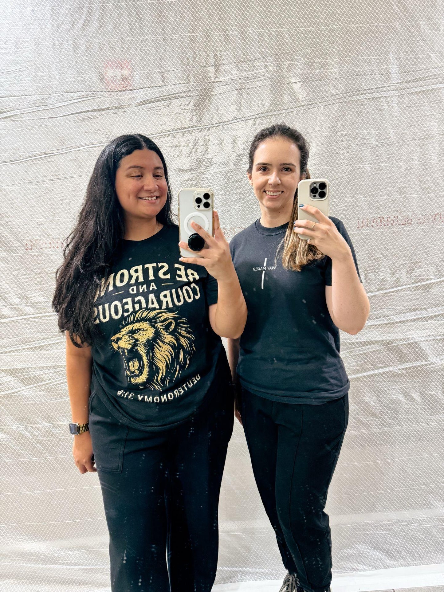 Be Strong and Courageous Unisex Christian Tee – Joshua 1:9