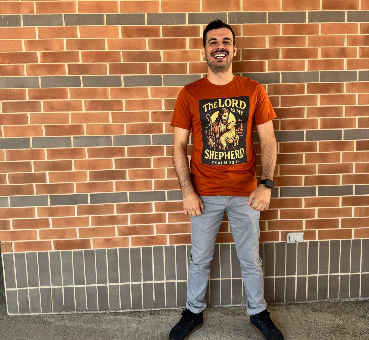 The Lord Is My Shepherd Tee – Psalm 23:1 Christian Shirt