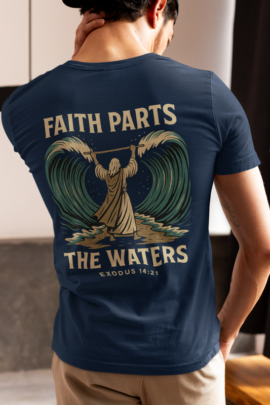 Moses Parts the Red Sea Tee – Moses & Exodus 14:21