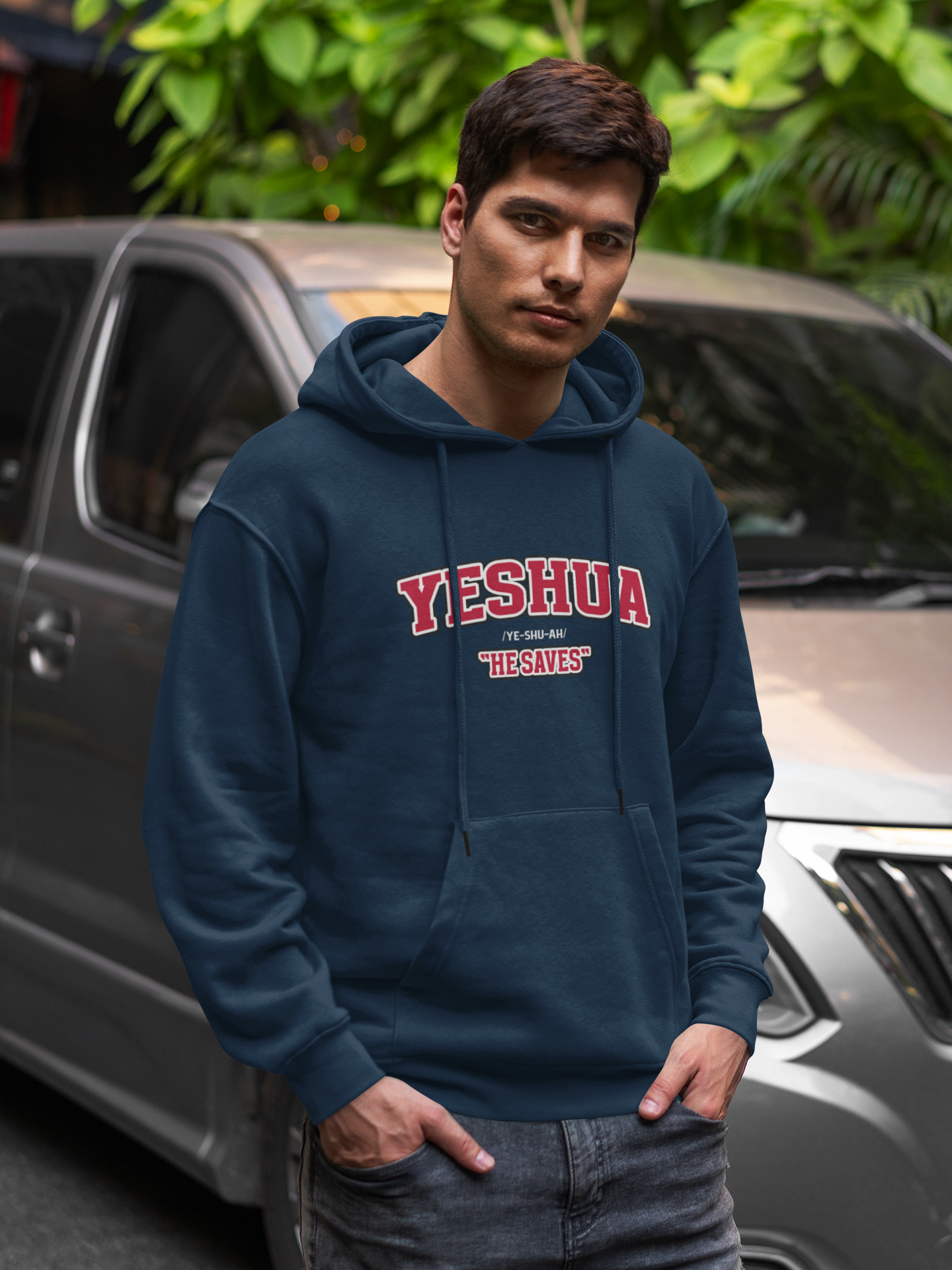 Yeshua Hoodie – Bold Christian Sweatshirt