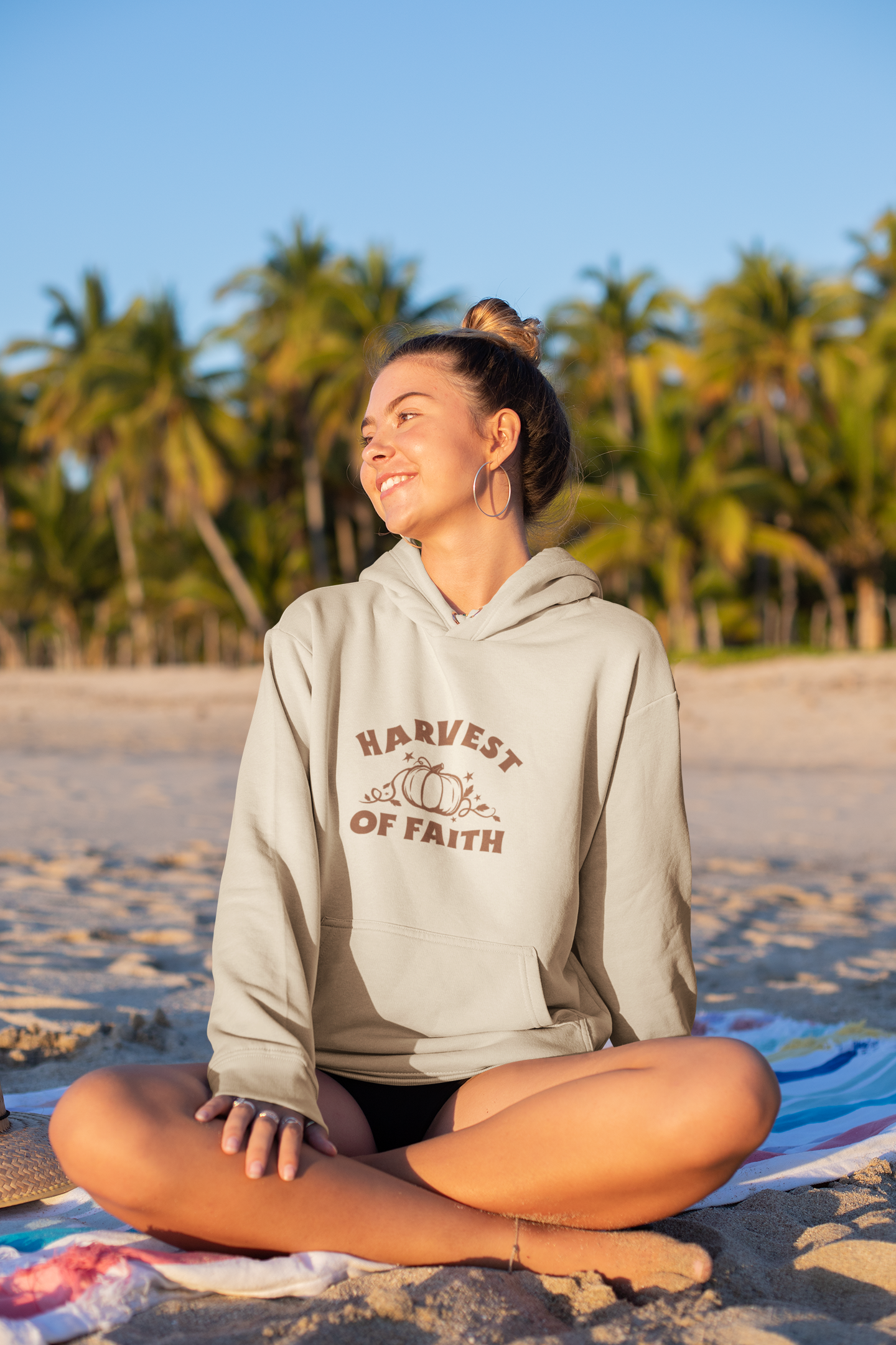 Harvest of Faith – Fall Christian Hoodie