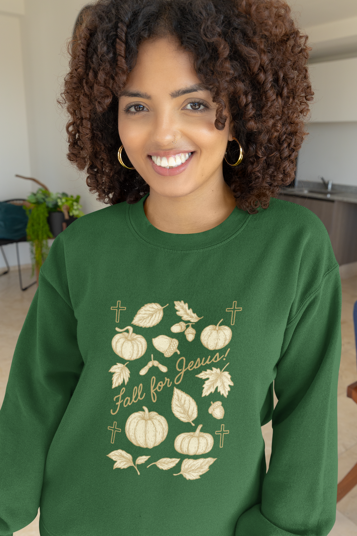 Fall for Jesus Crewneck | Christian Autumn Sweatshirt