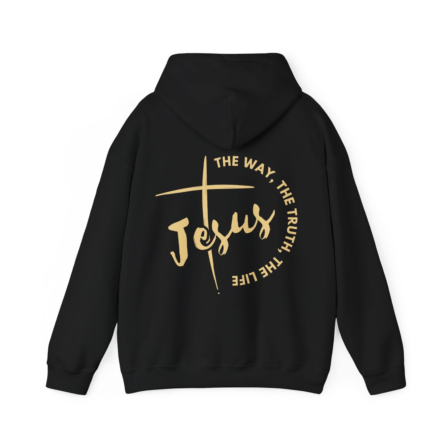 The Way Truth Life Jesus Hoodie | John 14:6 Design