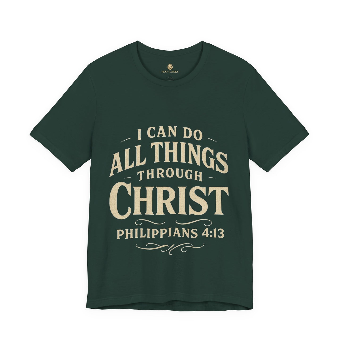 I Can Do All Things Through Christ Tee – Philippians 4:13