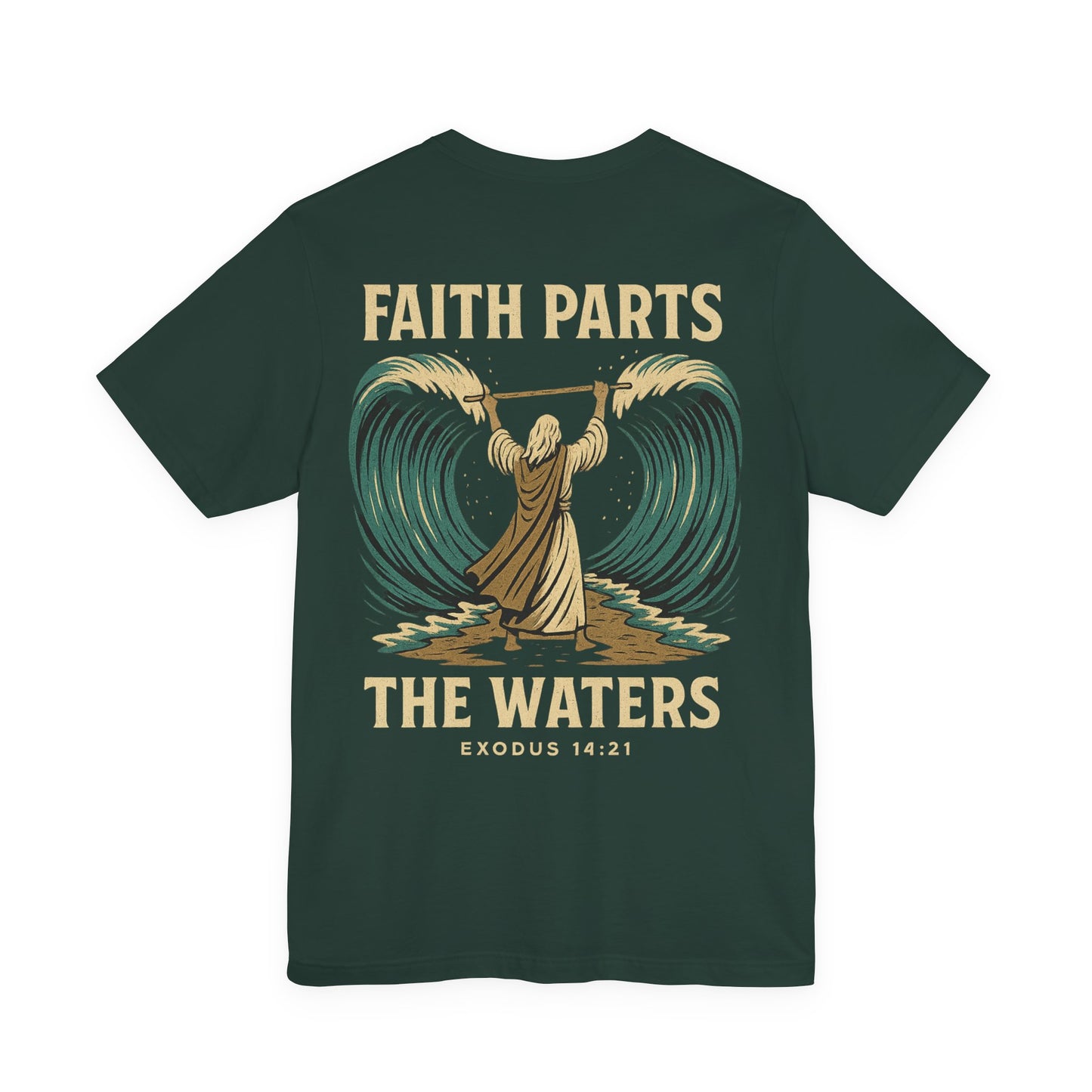 Moses Parts the Red Sea Tee – Moses & Exodus 14:21
