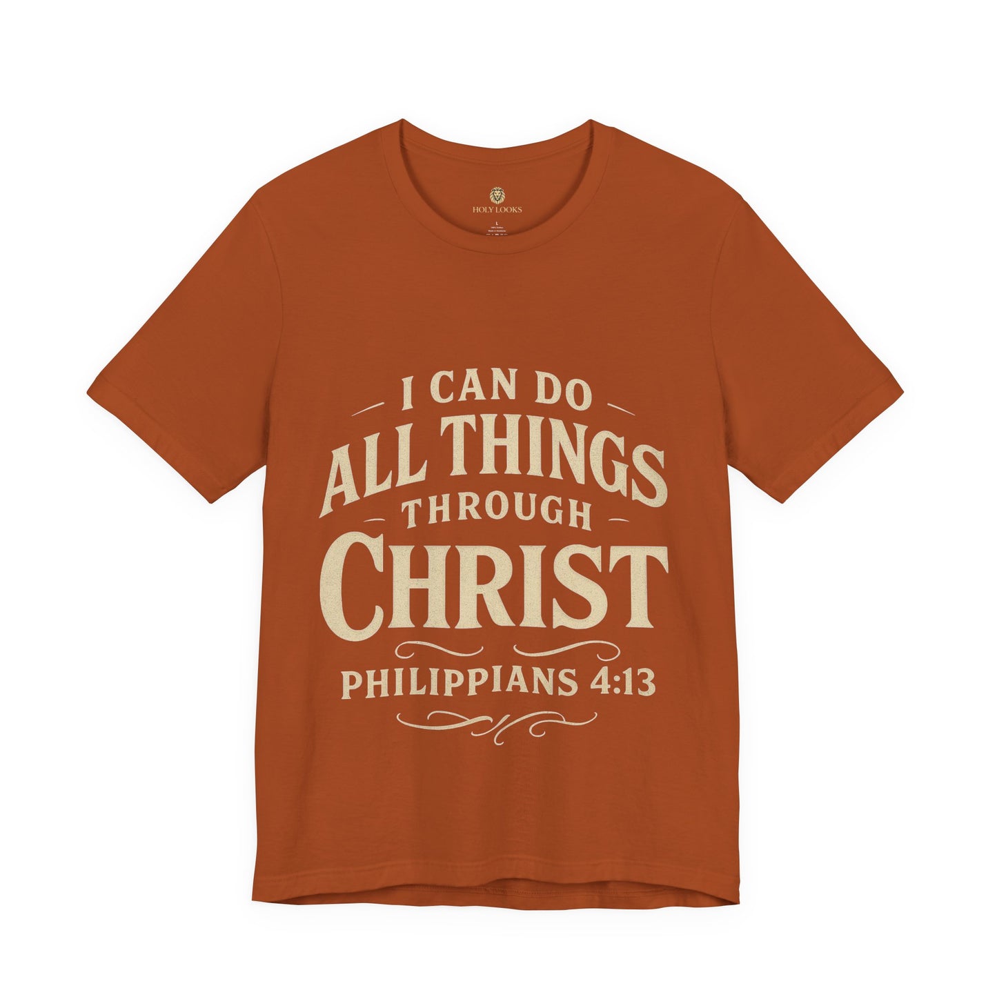 I Can Do All Things Through Christ Tee – Philippians 4:13