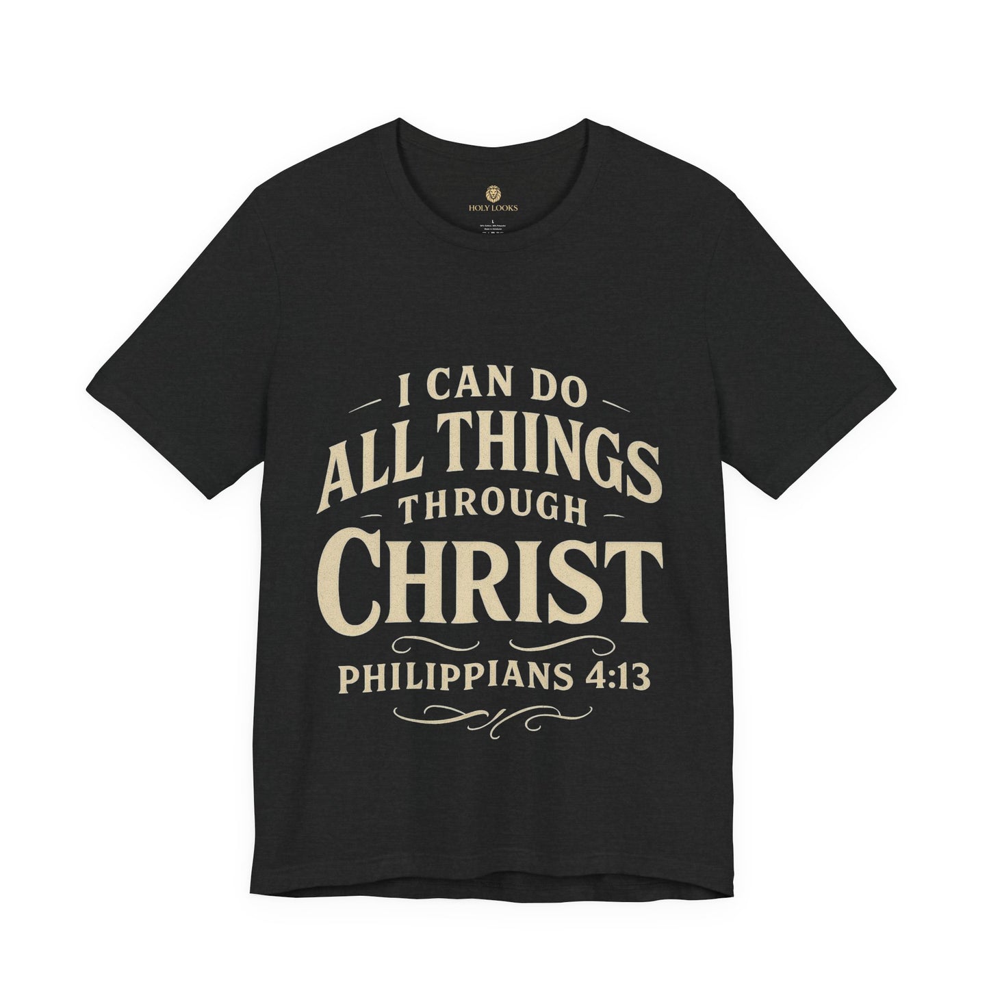 I Can Do All Things Through Christ Tee – Philippians 4:13