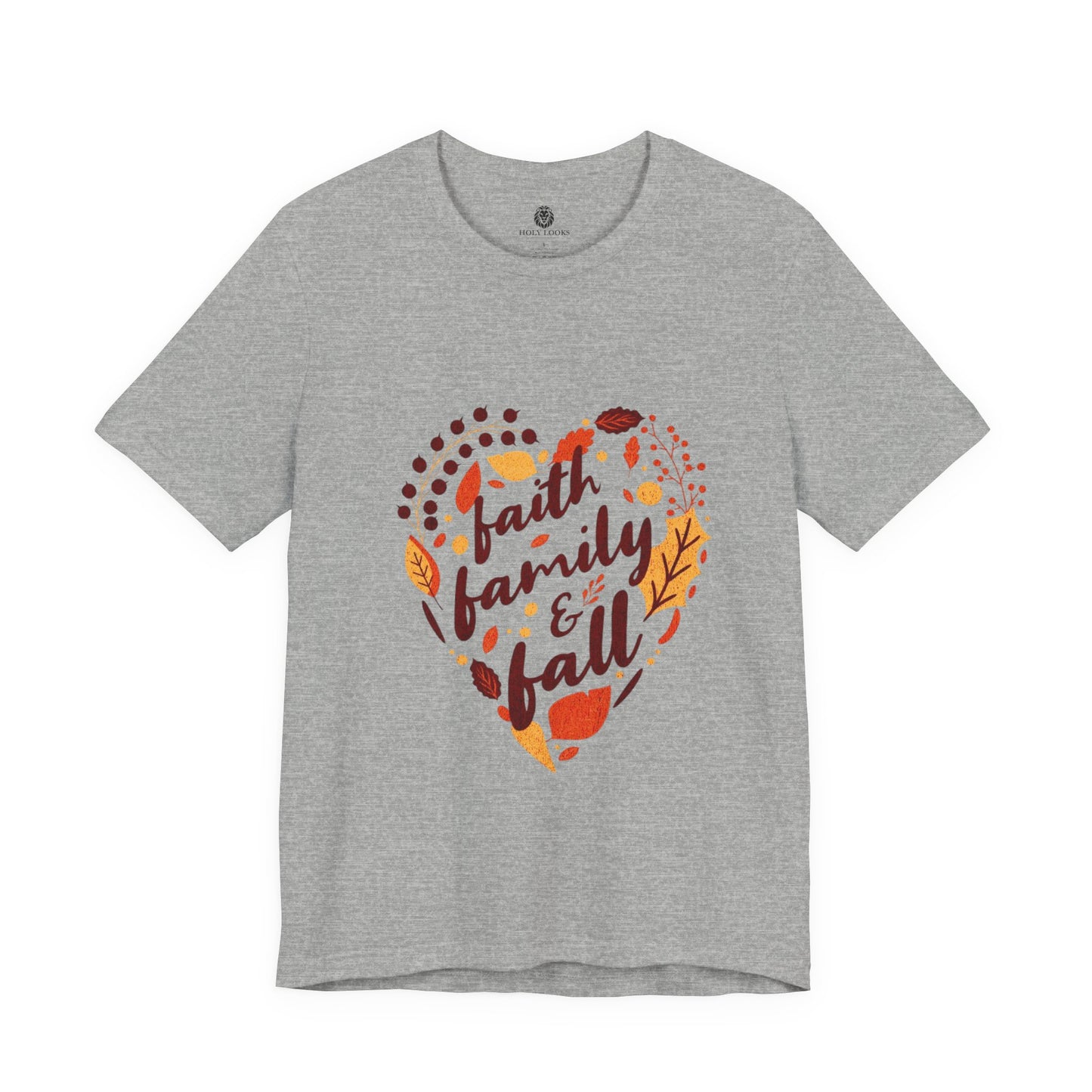 Faith, Family & Fall Christian T-Shirt