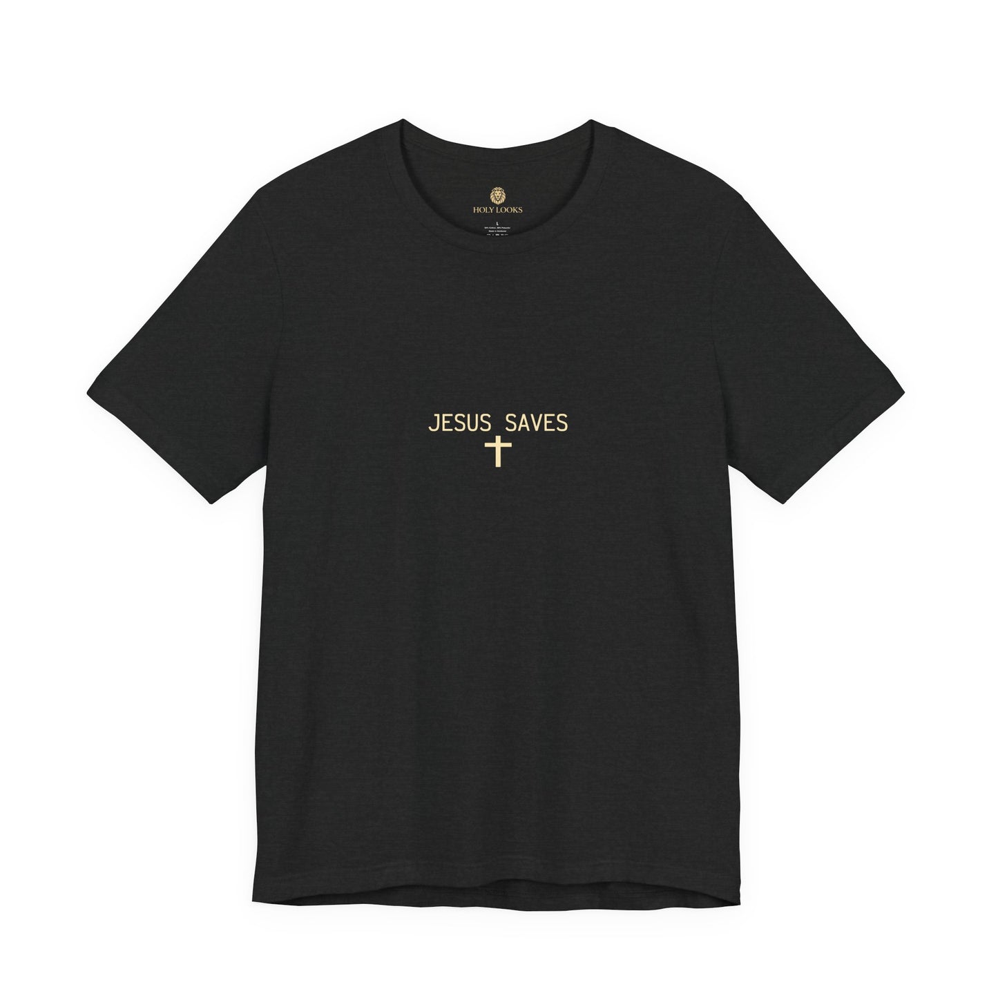 Jesus Saves – Minimalist Christian T-Shirt