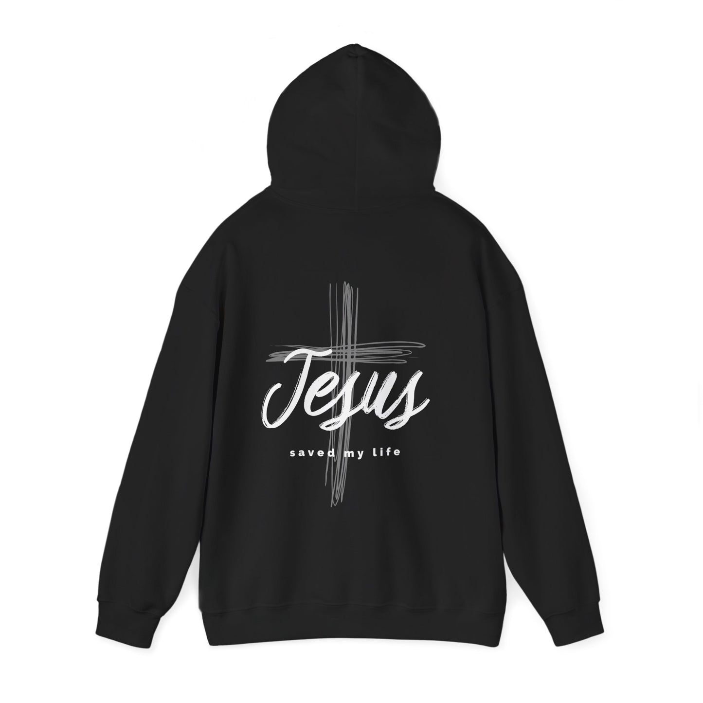 Jesus Saved My Life Hoodie – Bold Christian Statement