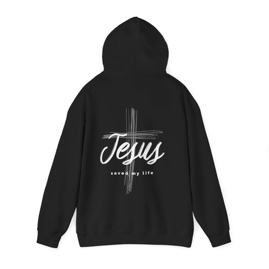 Jesus Saved My Life Hoodie – Bold Christian Statement