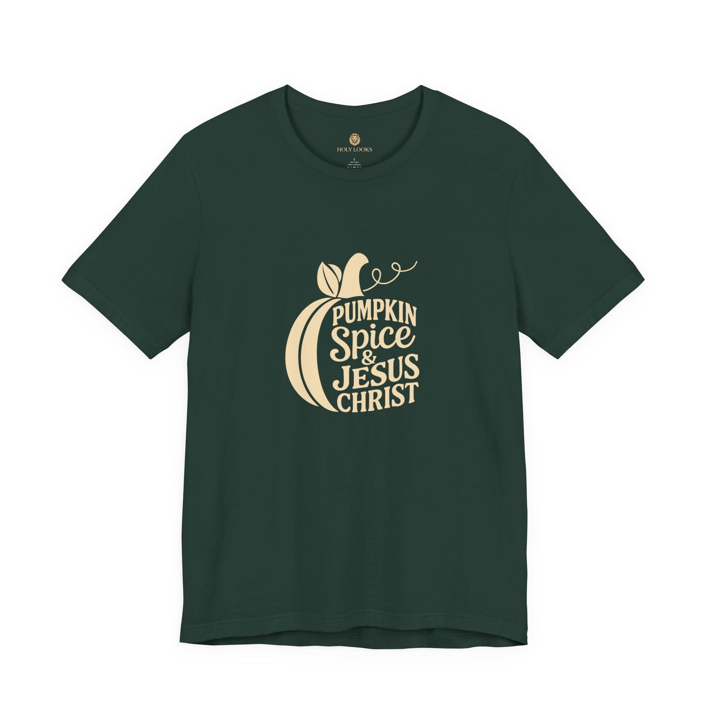 Pumpkin Spice & Jesus Christian Fall Tee