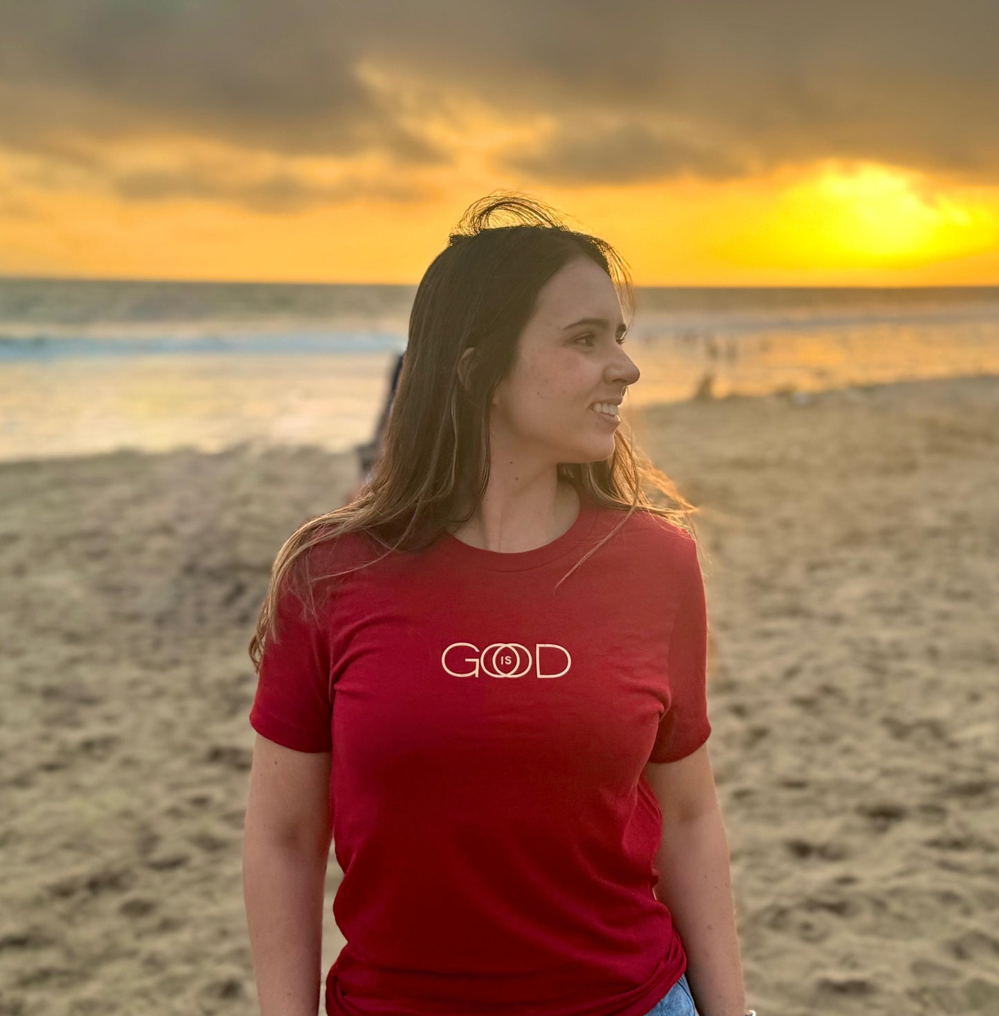 Good Is God Tee | Minimalist Christian Shirt