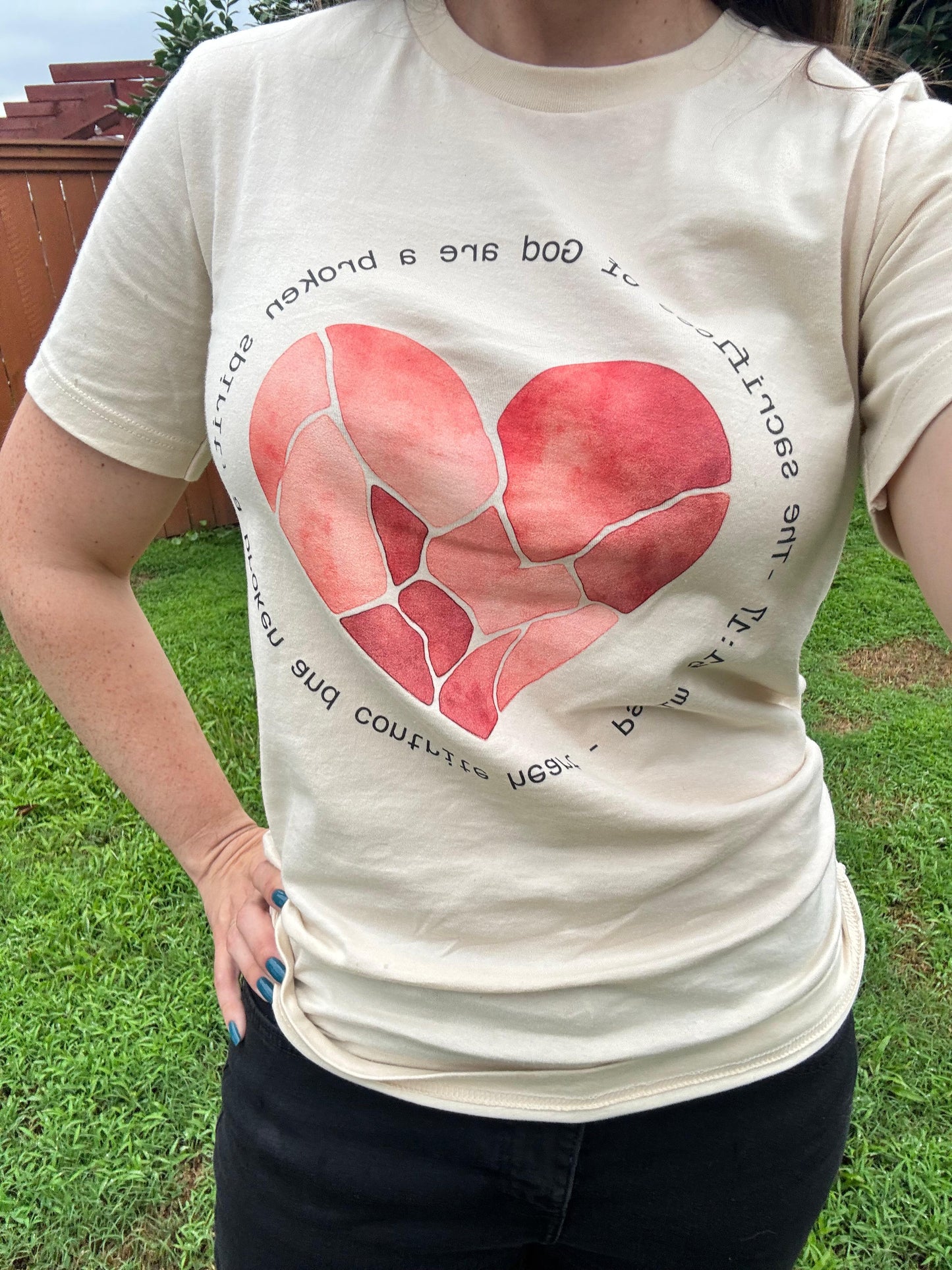 Broken Spirit Tee – Psalm 51:17