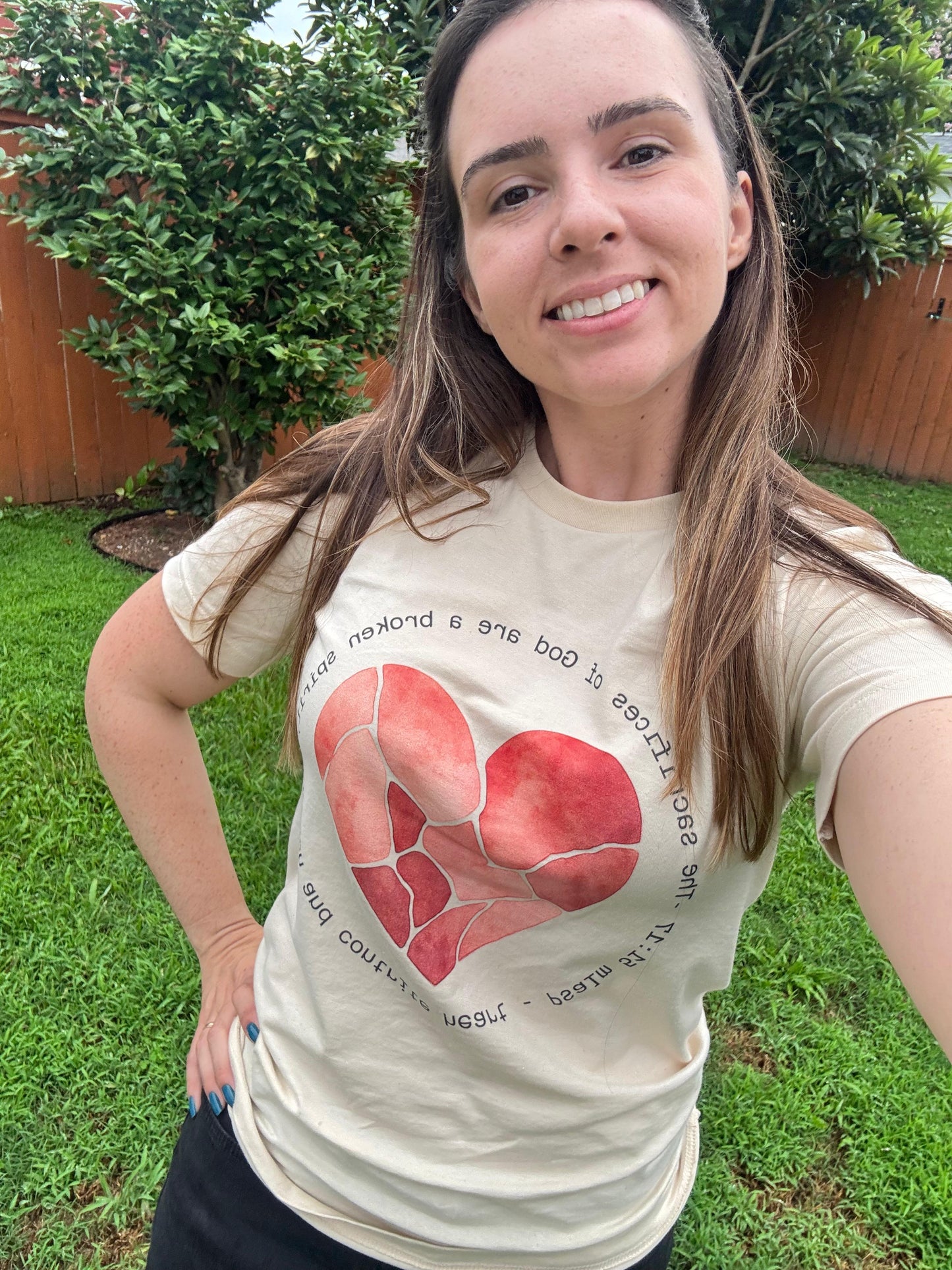 Broken Spirit Tee – Psalm 51:17