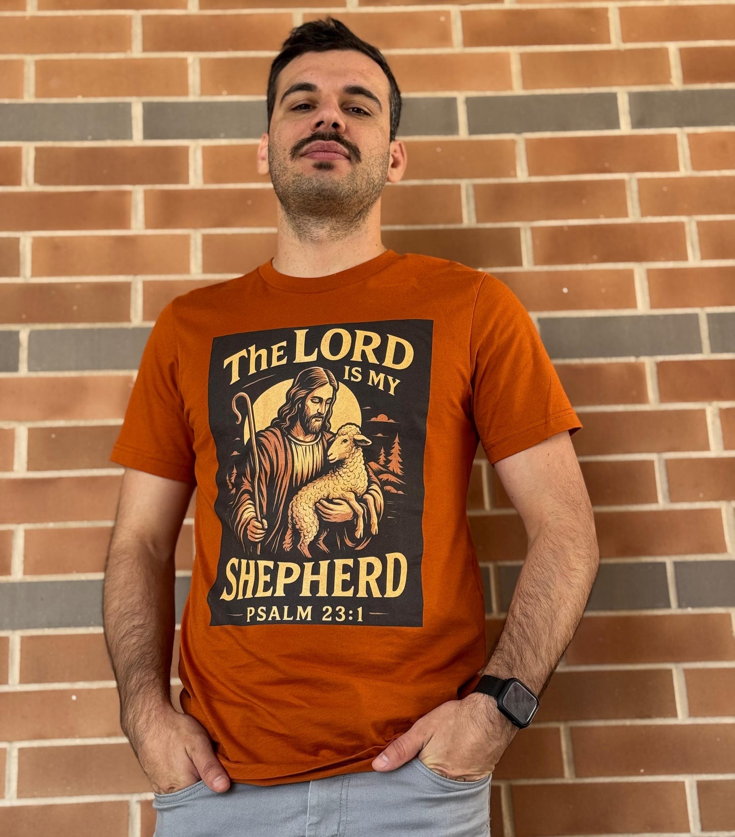 The Lord Is My Shepherd Tee – Psalm 23:1 Christian Shirt