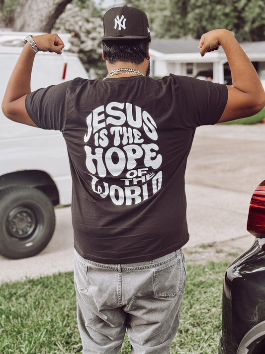 Jesus Is the Hope of the World Tee – John 8:12