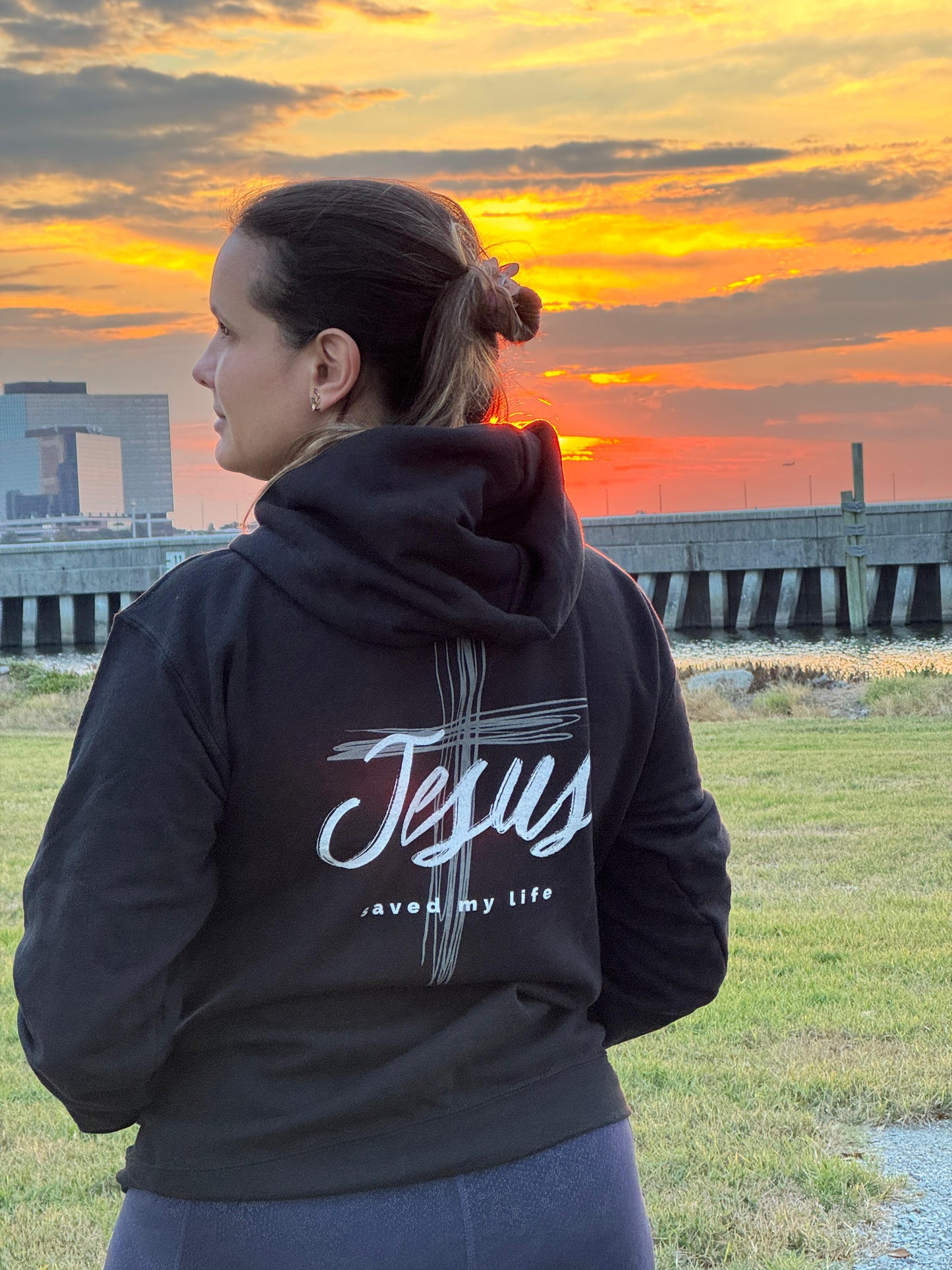 Jesus Saved My Life Hoodie – Bold Christian Statement