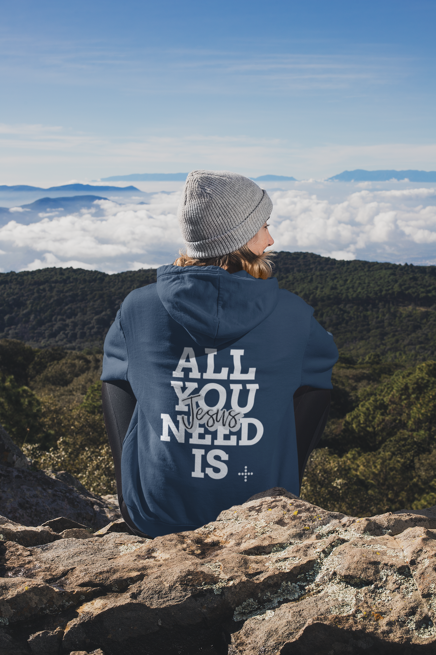 All You Need Is Jesus Hoodie – Christian Sweatshirt