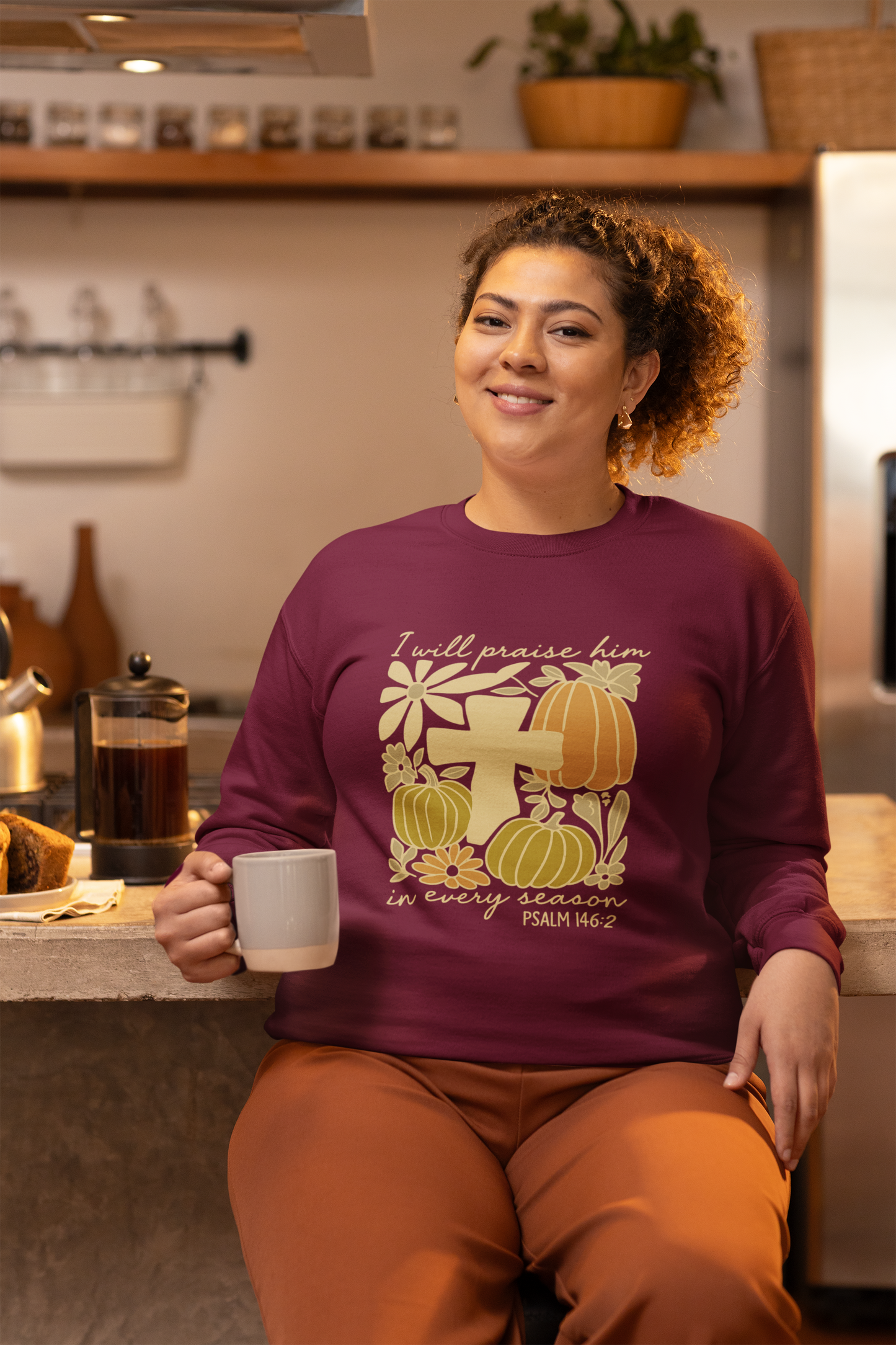 I Will Praise Him – Psalm 146:2 Sweatshirt