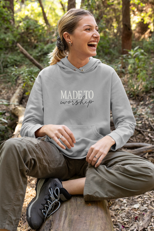 Made to Worship Hoodie | Christian Faith Apparel