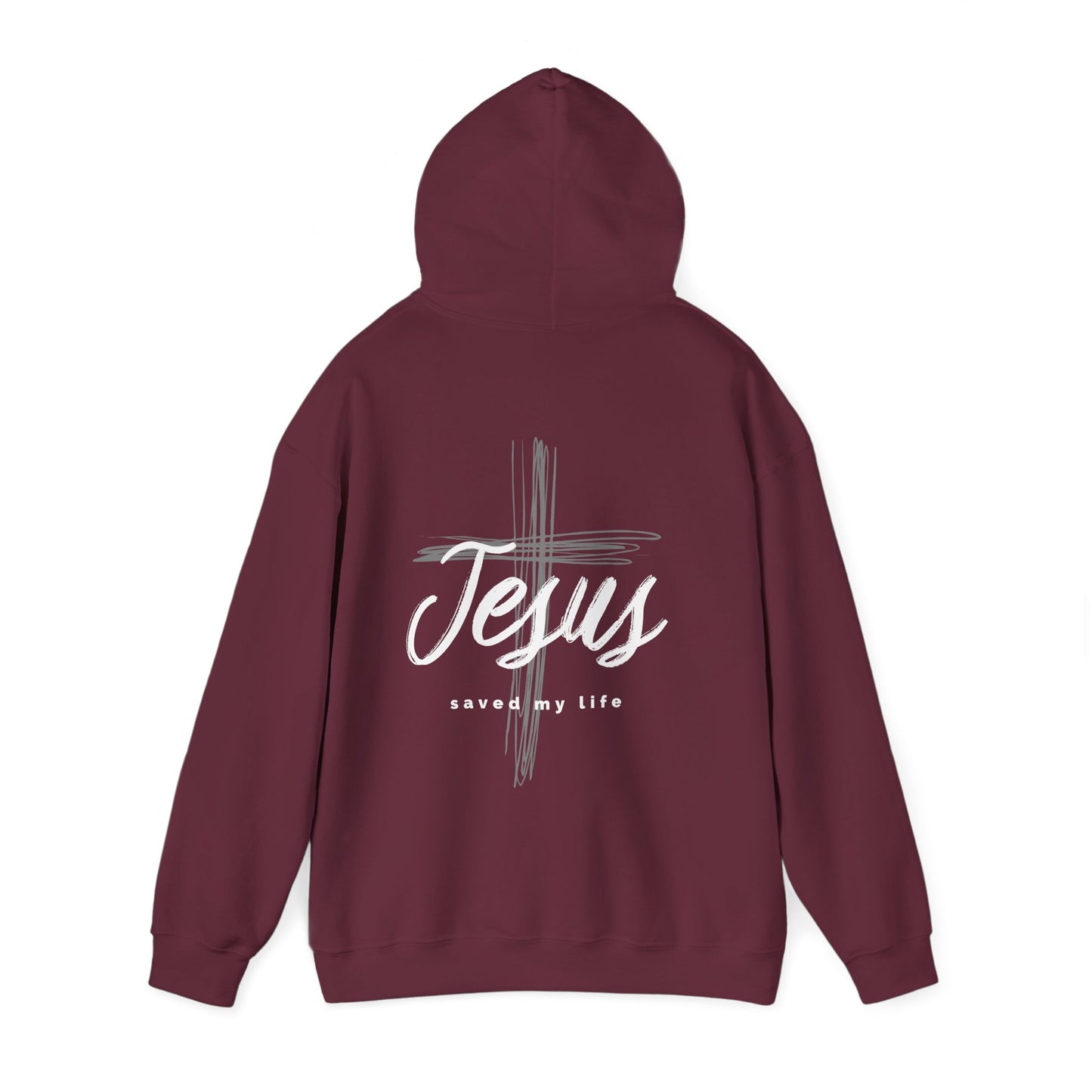 Jesus Saved My Life Hoodie – Bold Christian Statement