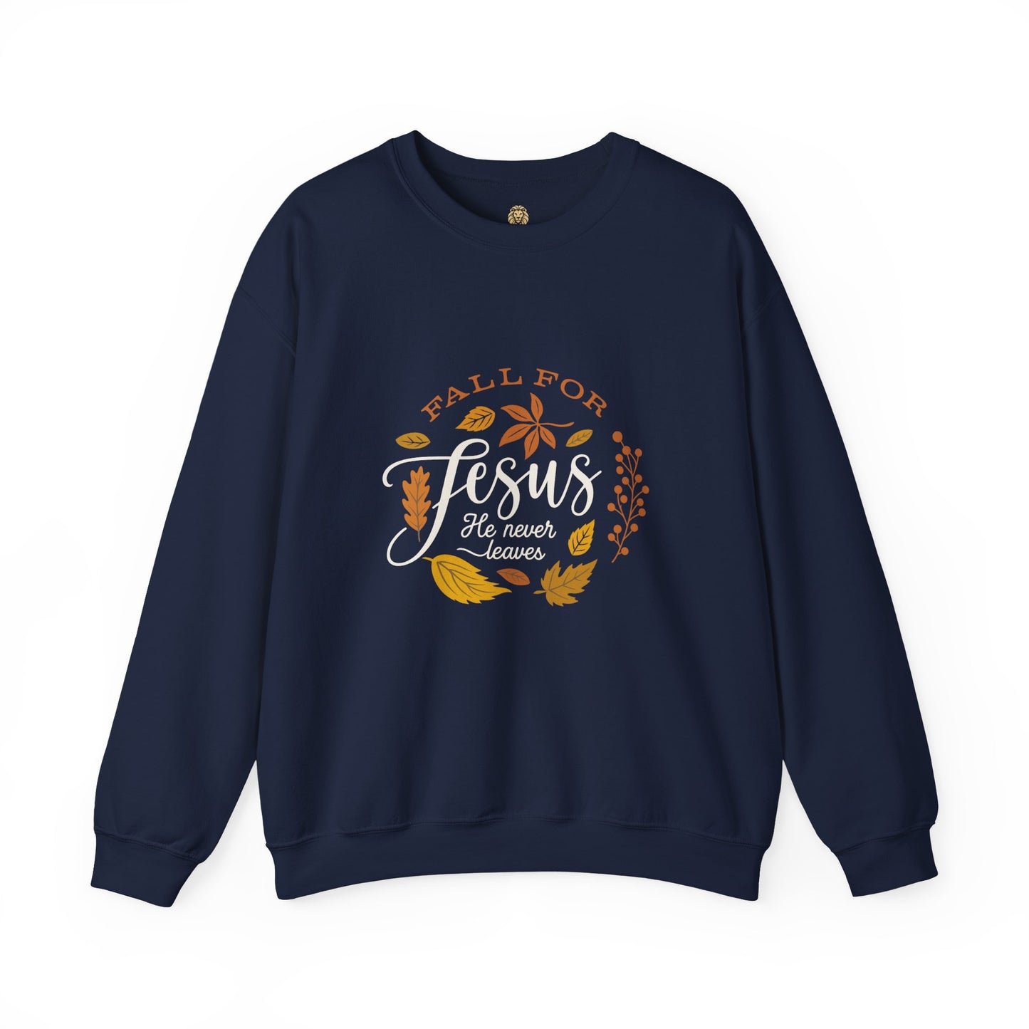 Fall for Jesus Crewneck – Christian Autumn Sweatshirt