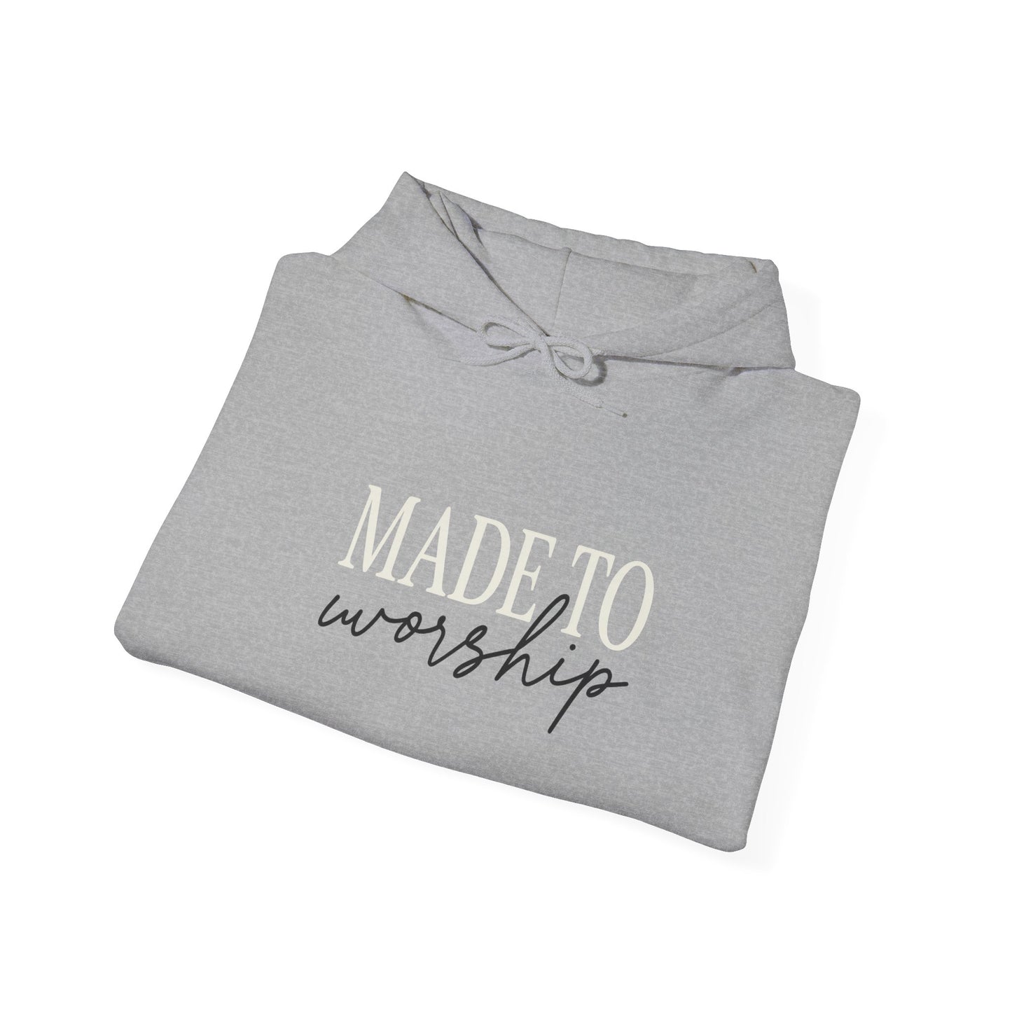 Made to Worship Hoodie | Christian Faith Apparel