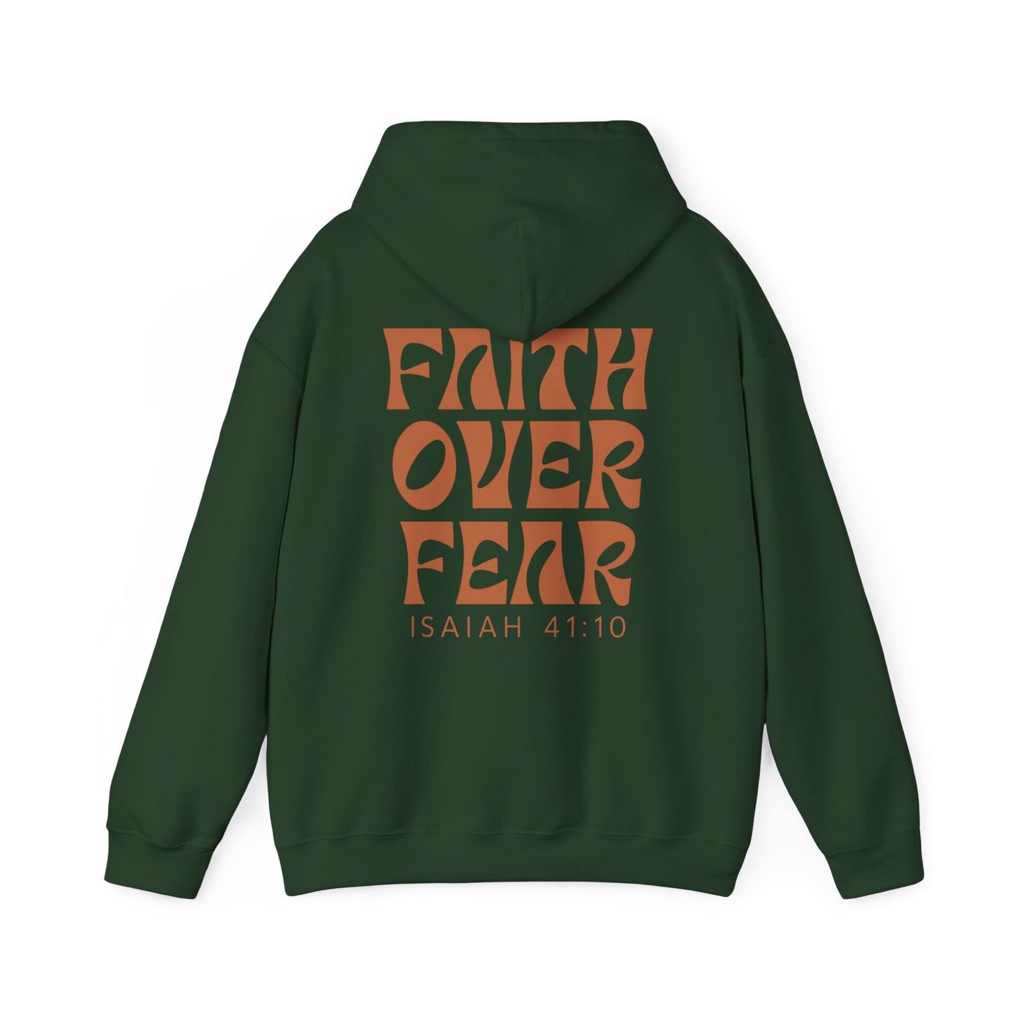 Faith Over Fear Hoodie | Bold Christian Statement
