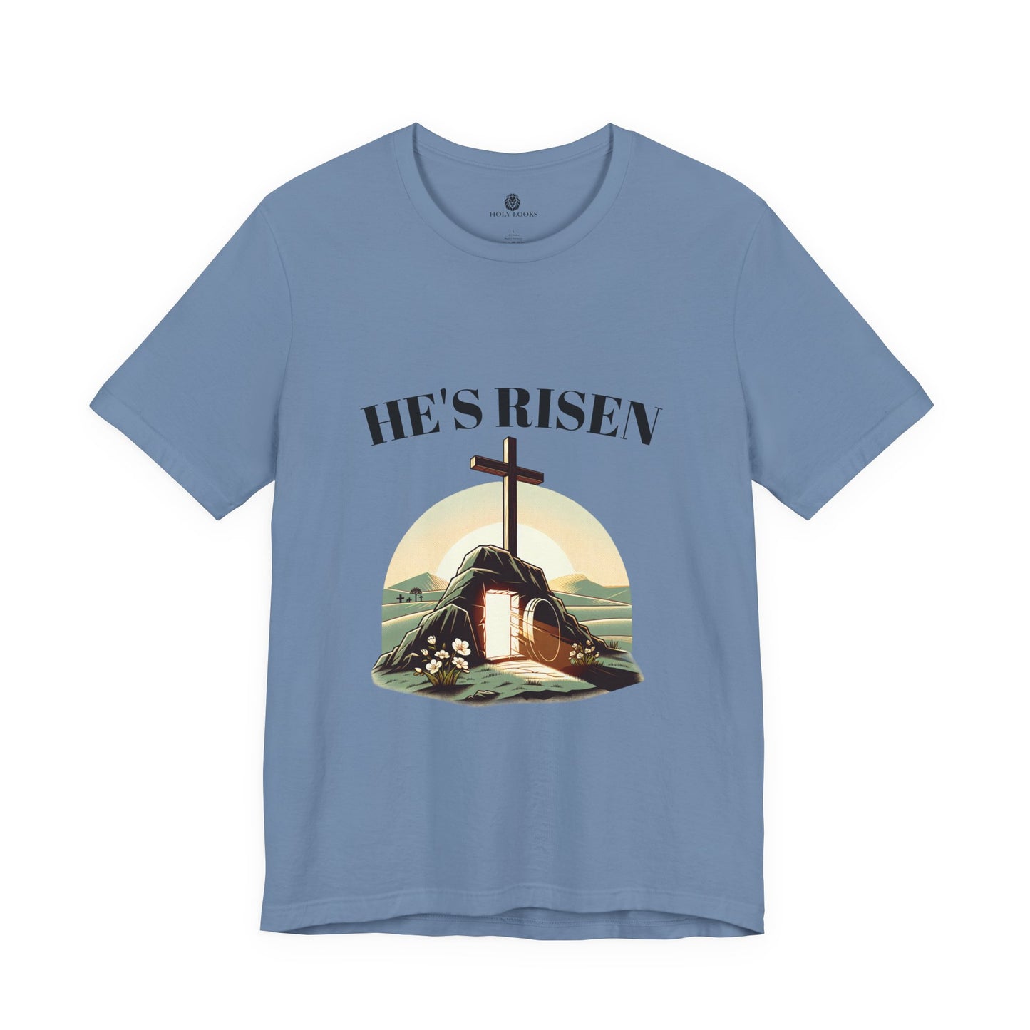 He Is Risen Unisex T-Shirt – Easter Faith Tee