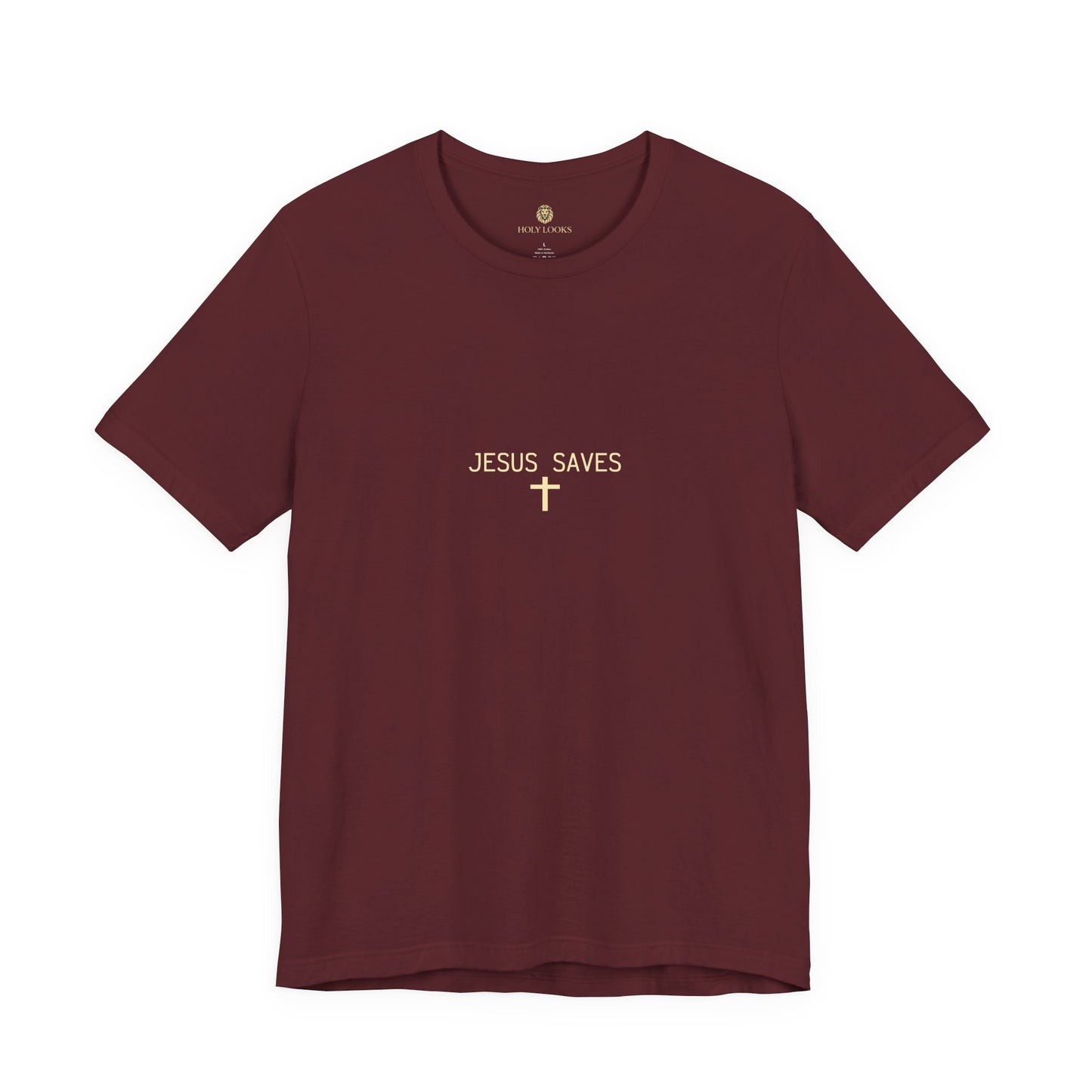 Jesus Saves – Minimalist Christian T-Shirt