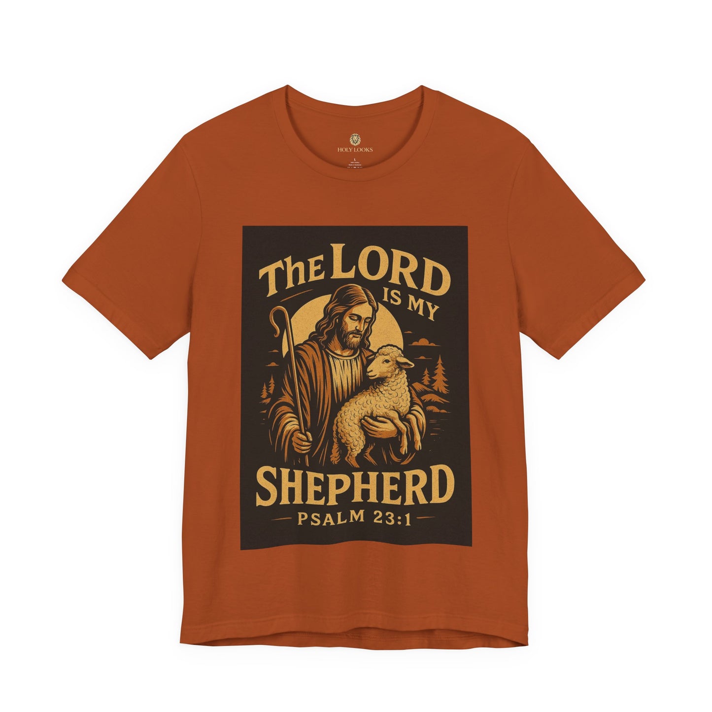 The Lord Is My Shepherd Tee – Psalm 23:1 Christian Shirt