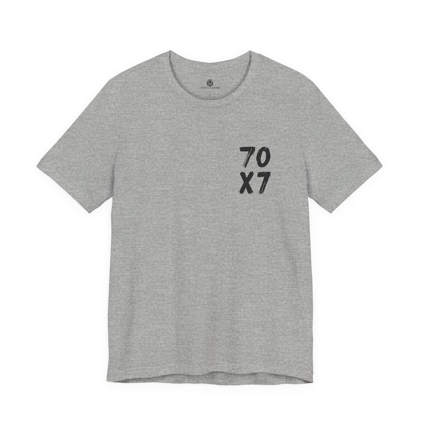 70x7 Forgiveness Tee | Matthew 18:22 Shirt