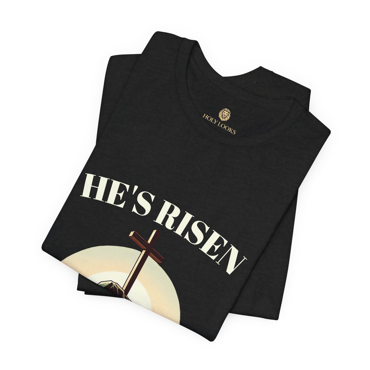 He Is Risen Unisex T-Shirt – Easter Faith Tee