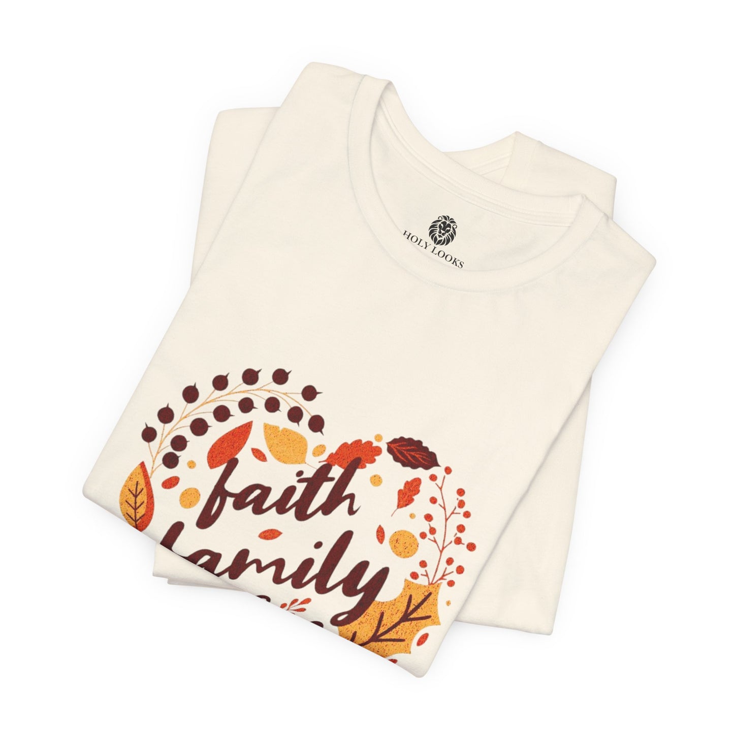 Faith, Family & Fall Christian T-Shirt